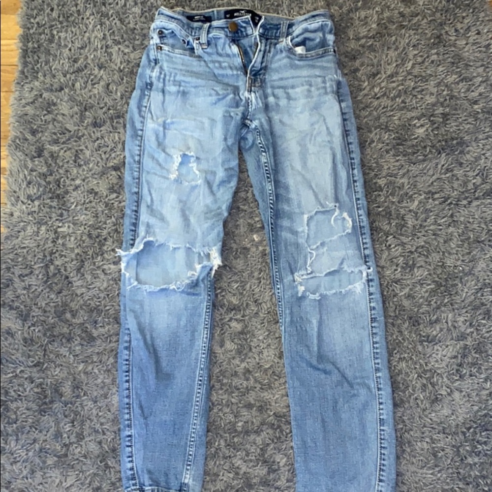 Hollister blue jeans